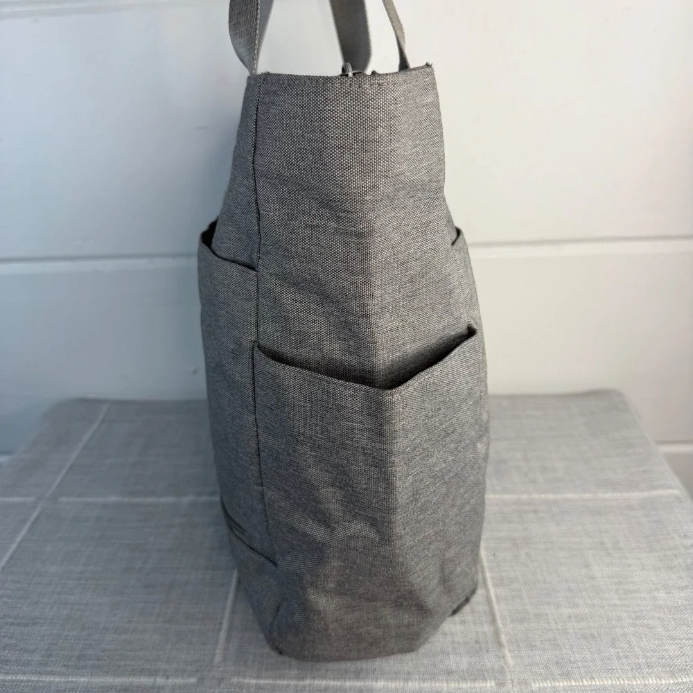 Baggallini Carryall Daily Tote Gray Travel‎ Bag